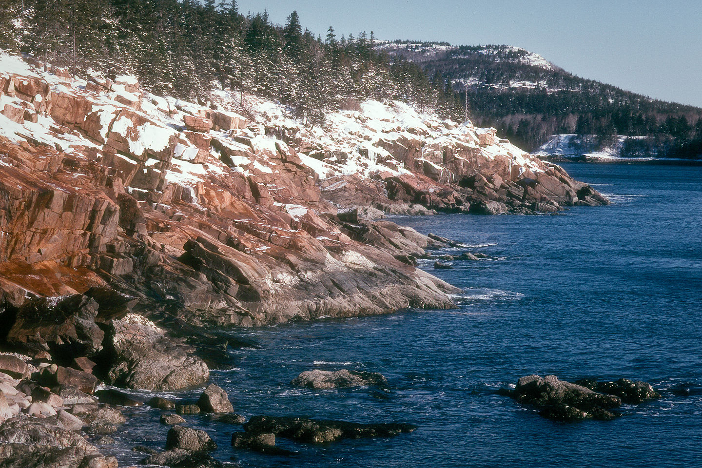 Snowy Maine Coast Snowy Maine Coast