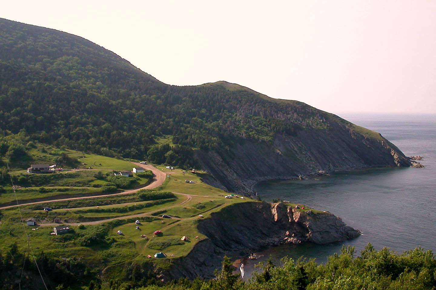 Approach to Meat Cove Approach to Meat Cove