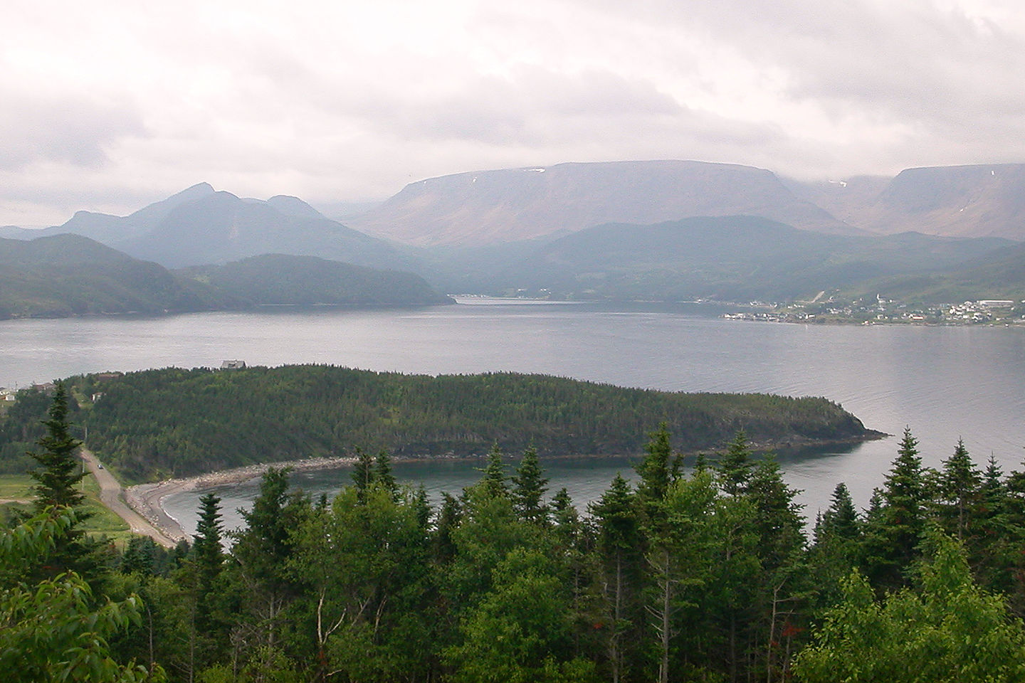 View of Bonne Bay from Photographer's Point View of Bonne Bay from Photographer's Point