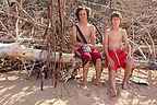 Boys on Rustico Bay Beach