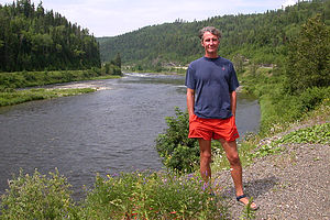 Herb on salmonless river