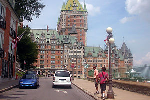 Approach to Quebec City