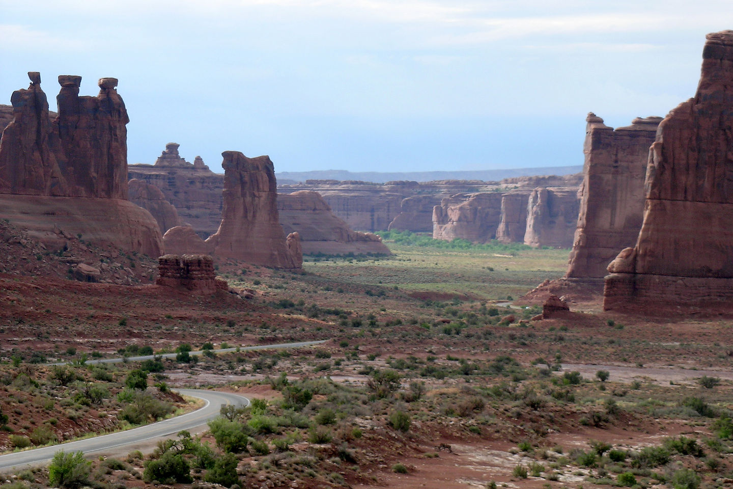 Arches National Park after the thunderstorm Arches National Park after the thunderstorm