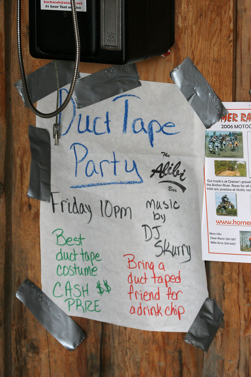 Duct tape party at Homer Duct tape party at Homer