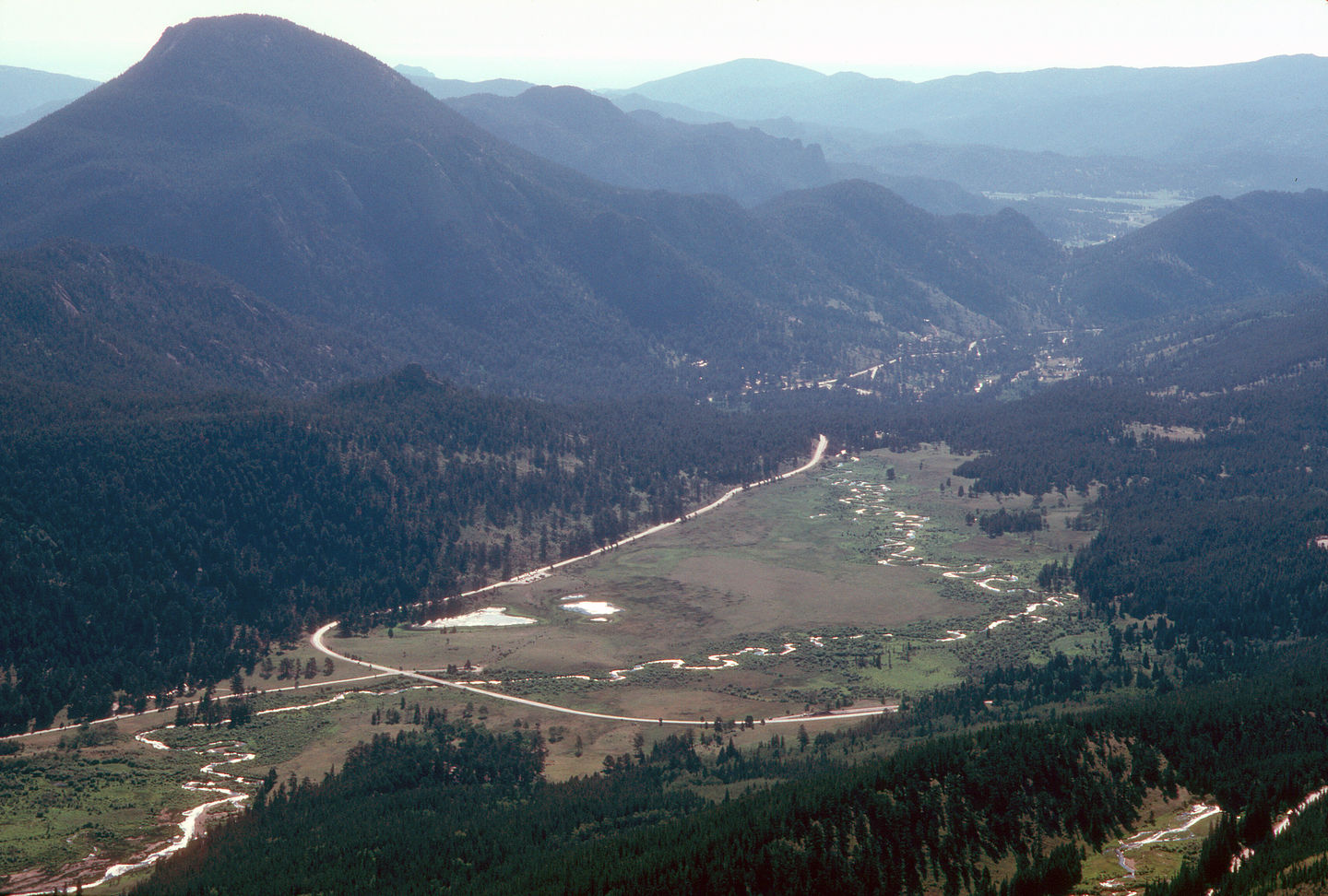 View along the Trail Ridge Road