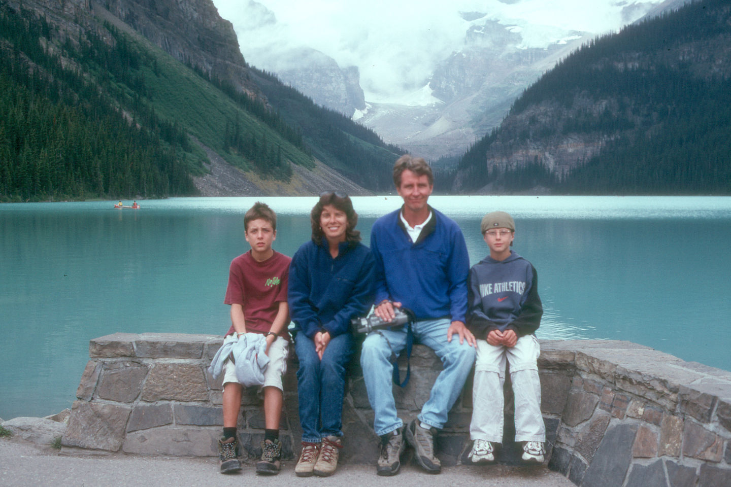 Gaidus Family by Lake Louise Gaidus Family by Lake Louise