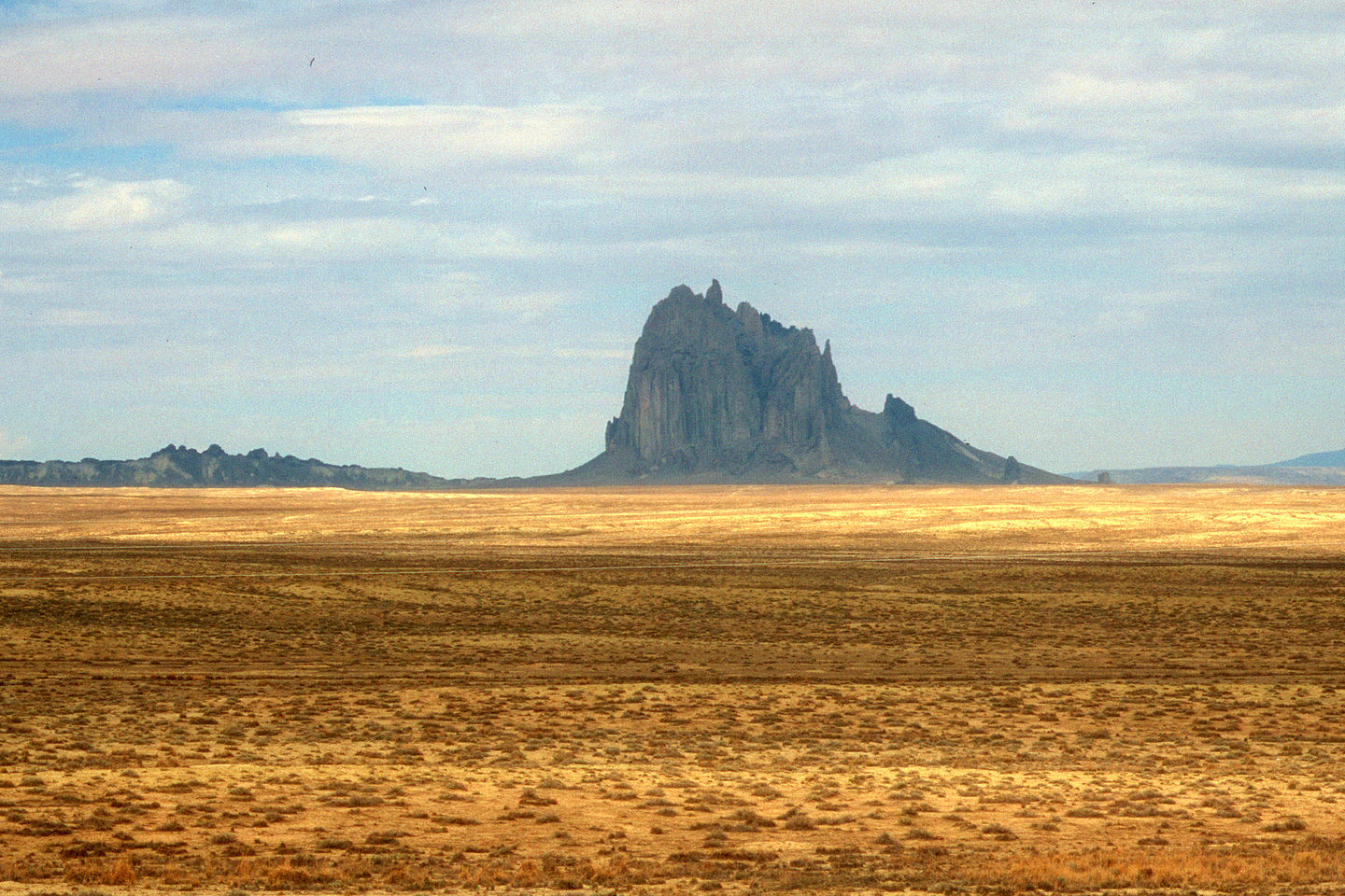 View of Shiprock from Route 666 View of Shiprock from Route 666