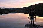 Ethan Pond at Sunset