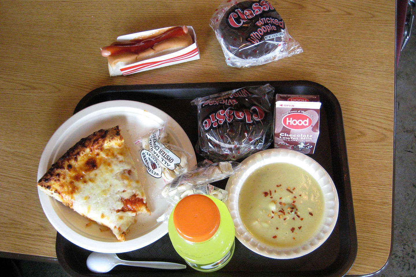 Healthy Lunch at Mt. Washington Cafeteria Healthy Lunch at Mt. Washington Cafeteria