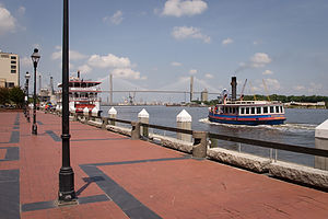 Savannah waterfront