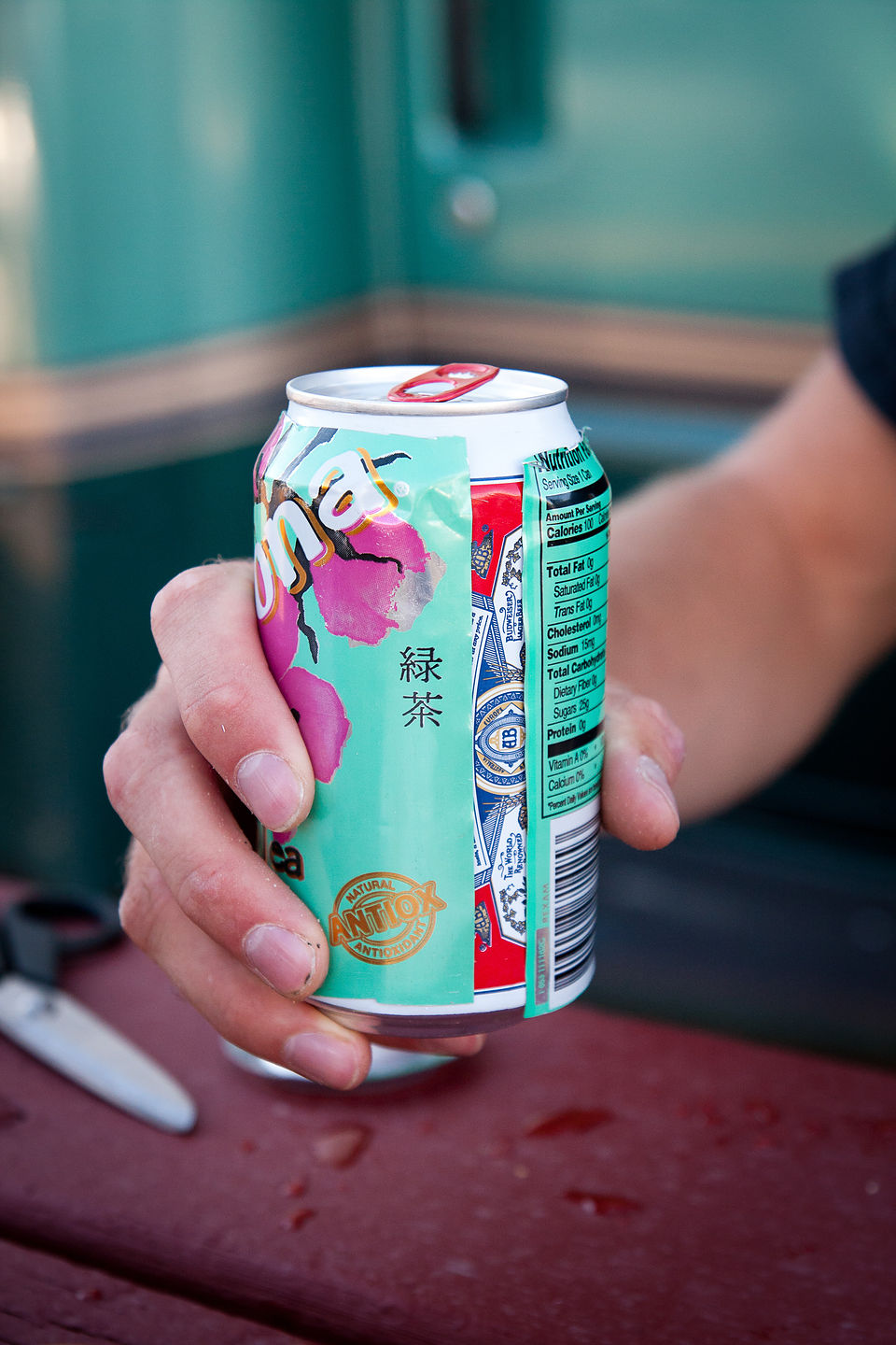 Budweiser in "Green Tea" sleeve - AJG Budweiser in "Green Tea" sleeve - AJG