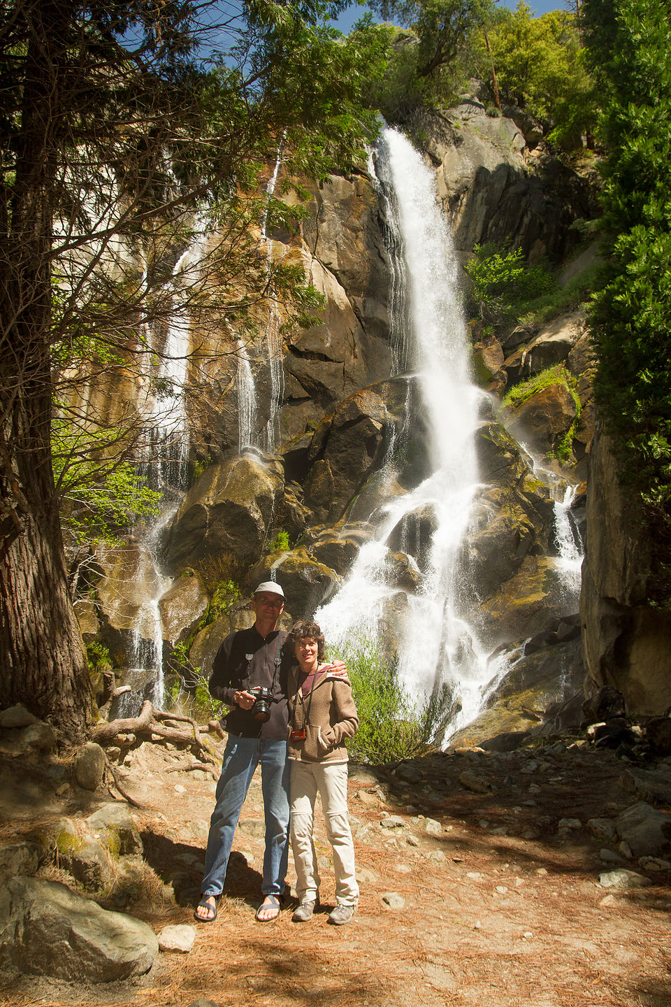 Mon and Dad by Waterfall - TJG Mon and Dad by Waterfall - TJG