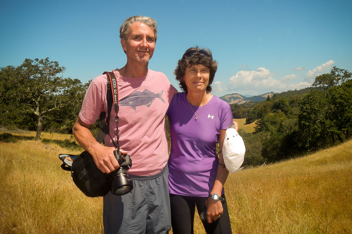 Lolo and Herb at Annadel State Park Lolo and Herb at Annadel State Park