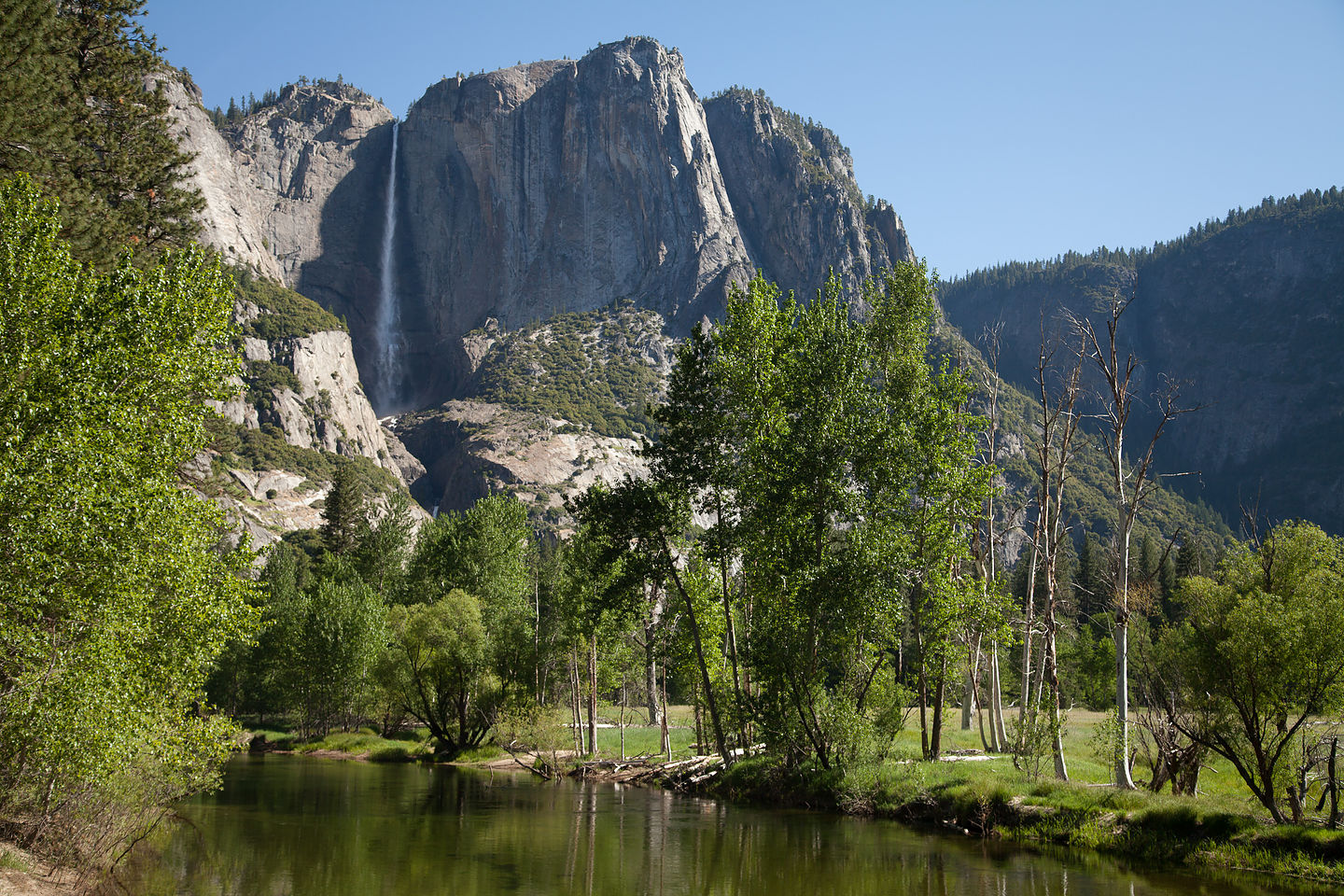 Yosemite Falls and Merced River Yosemite Falls and Merced River