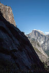 Half Dome from Yosemite Falls Hike
