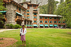 Lolo post lunch at the Ahwahnee