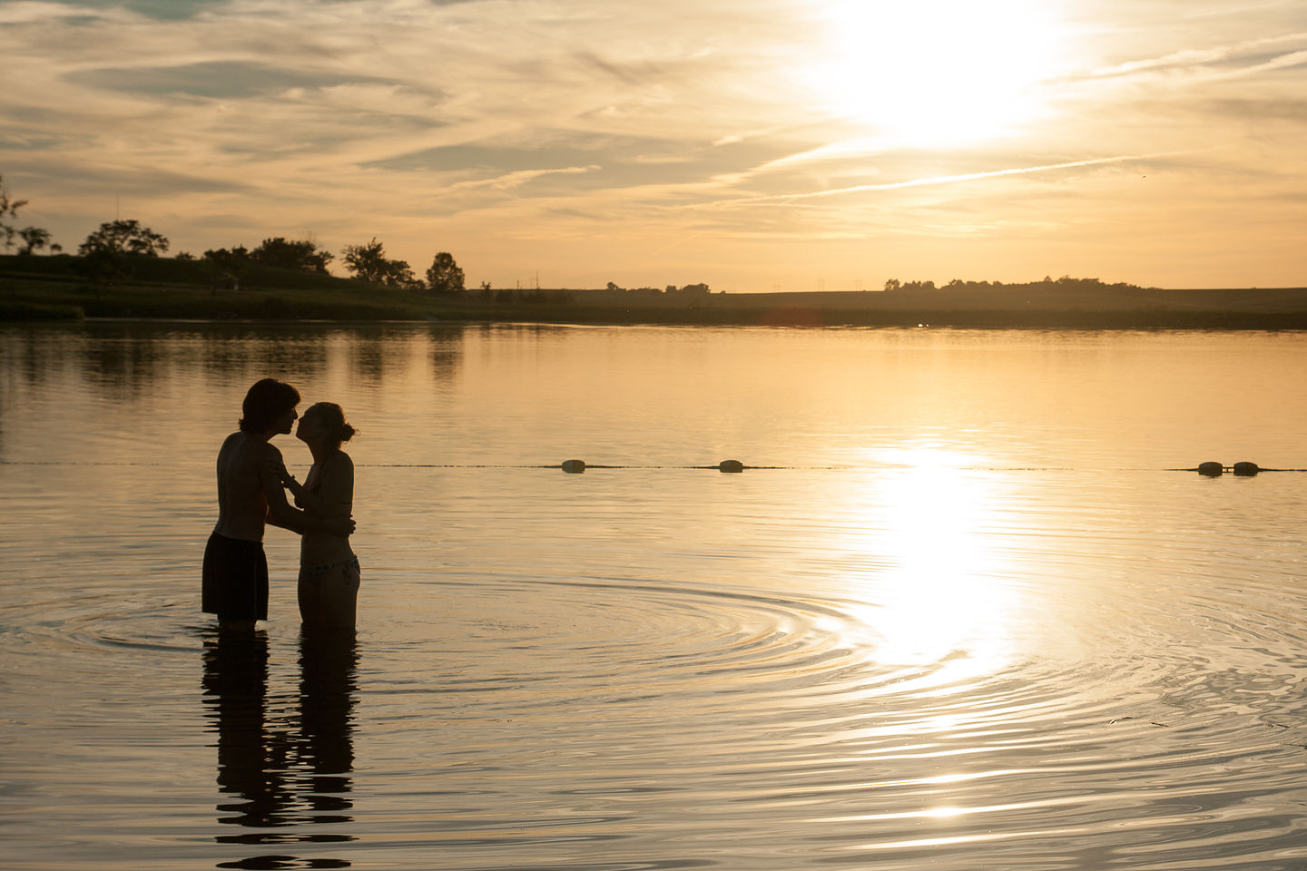 Andrew and Celeste at Lake Anita Sunset Andrew and Celeste at Lake Anita Sunset