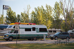 Camping at Ogden Utah