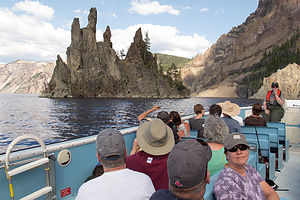 "Phantom Ship" view from Boat Tour