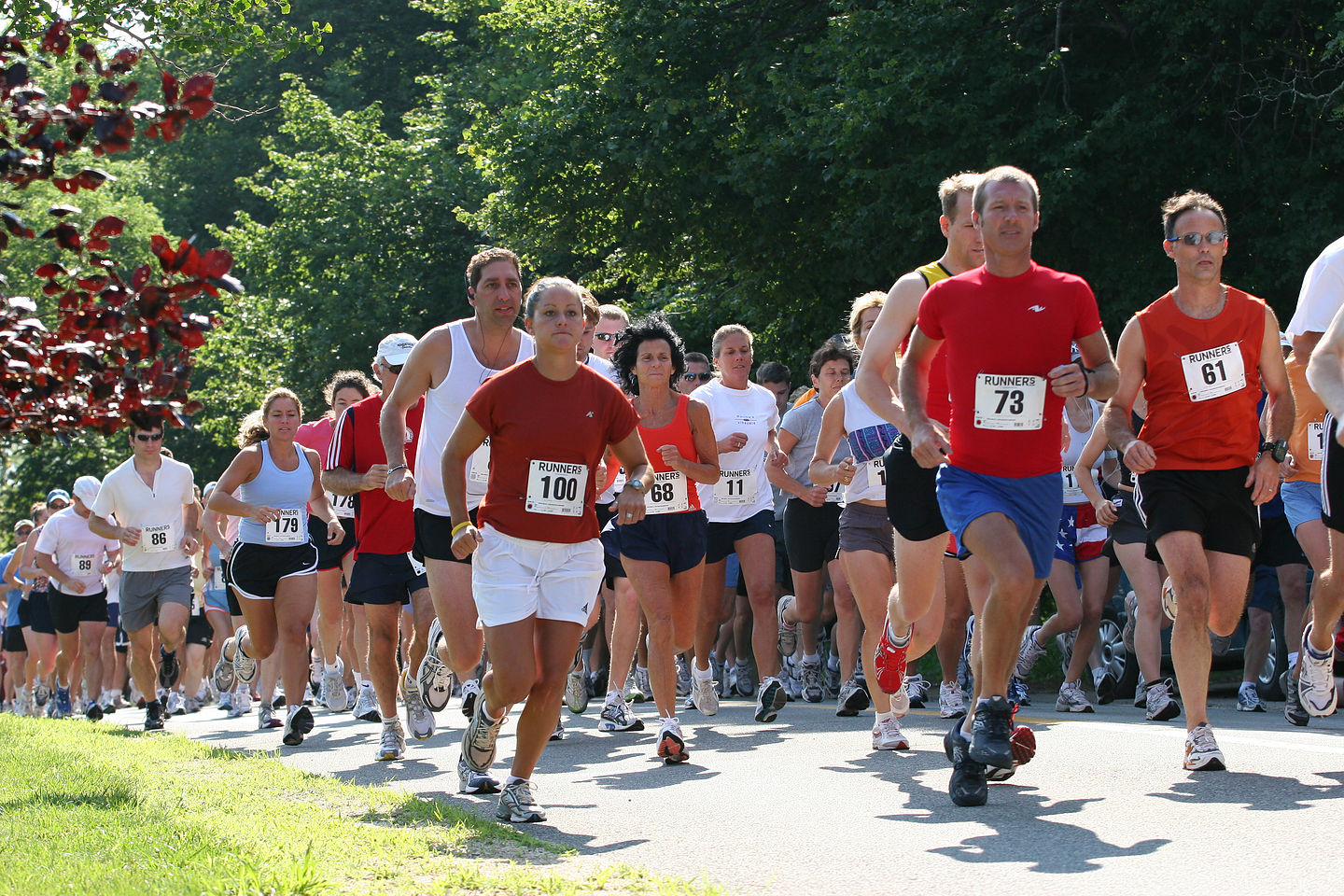 Murdick’s Run the Chop 5 Mile Race Start Murdick’s Run the Chop 5 Mile Race Start