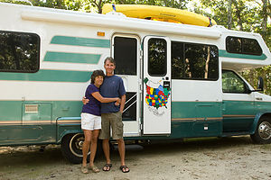 Happy Campers at Martha&#039;s Vineyard Family Campground