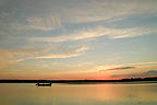 Sunset over Sengekontacket Pond