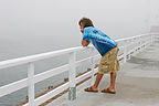 Andrew on Memorial Wharf Deck