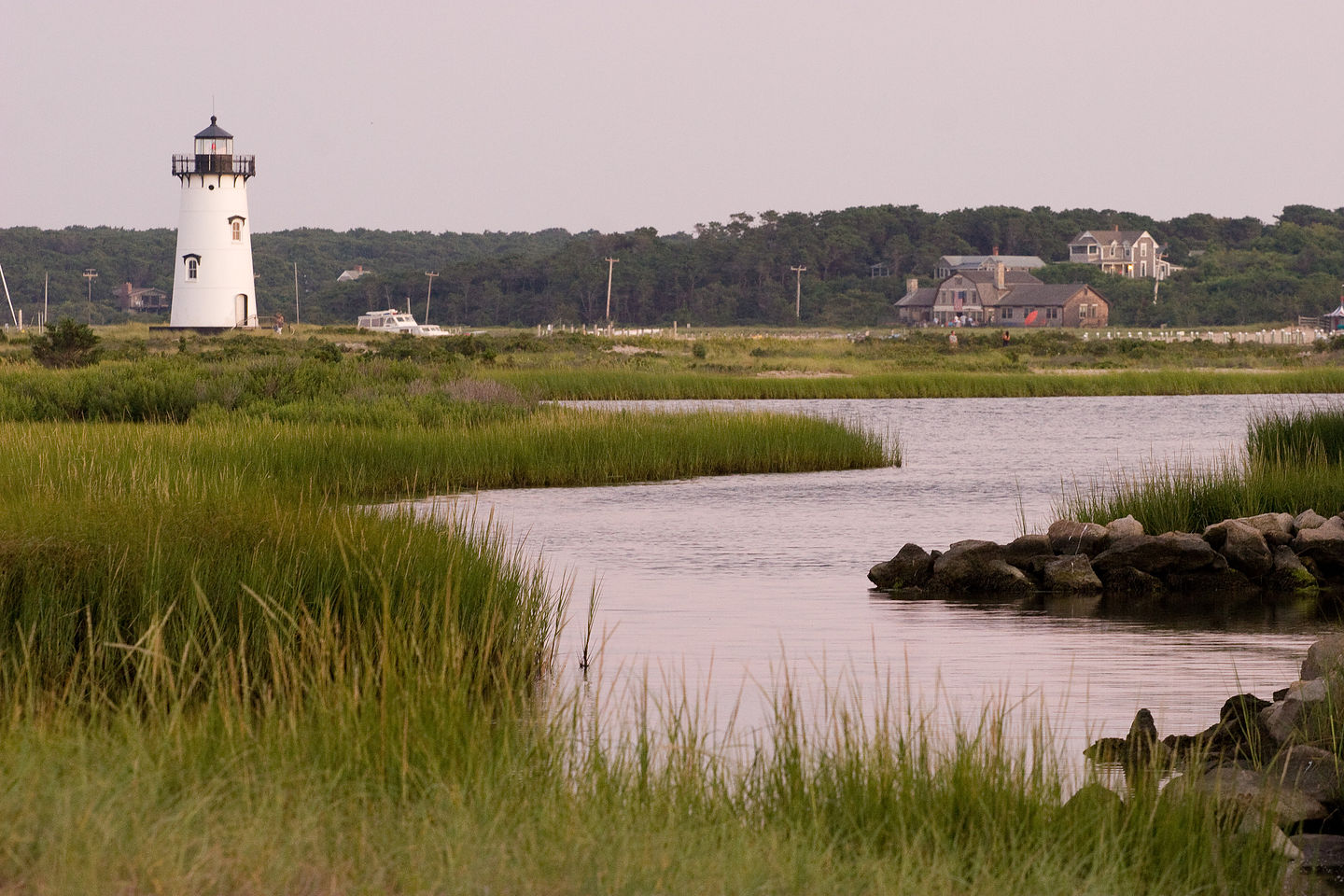 Edgartown Lighthouse from Beach Edgartown Lighthouse from Beach