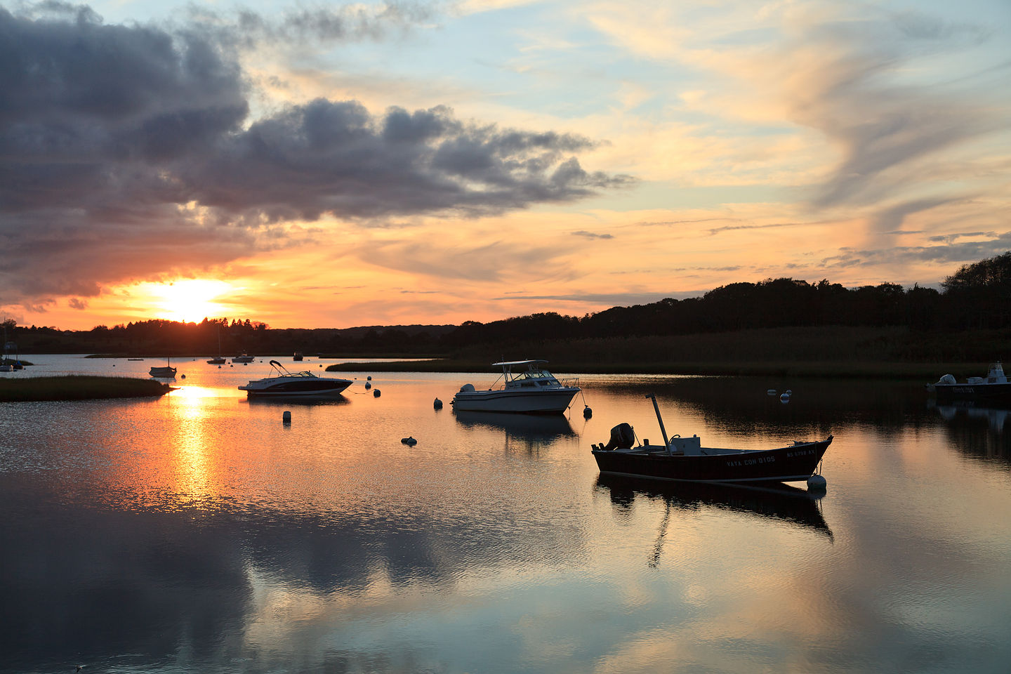 Nashaquitsa Pond Sunset