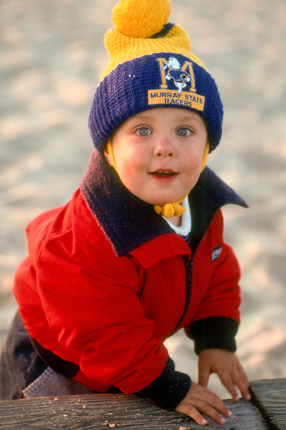 Young Andrew at Menemsha Beach Young Andrew at Menemsha Beach