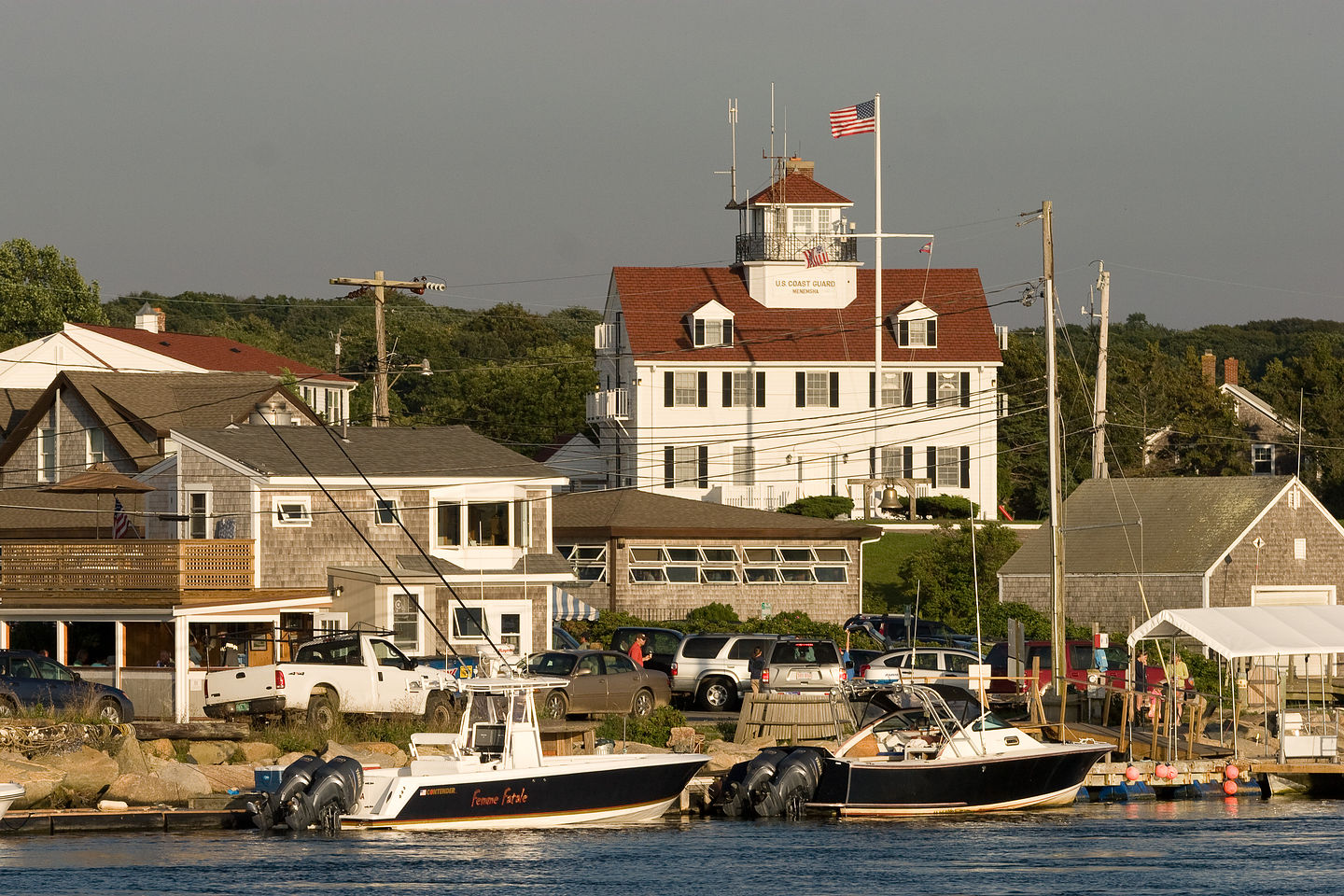 Menemsha Coast Guard Station Menemsha Coast Guard Station