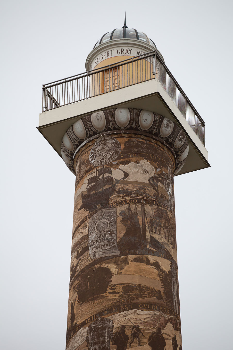 Top of Astoria Column Top of Astoria Column