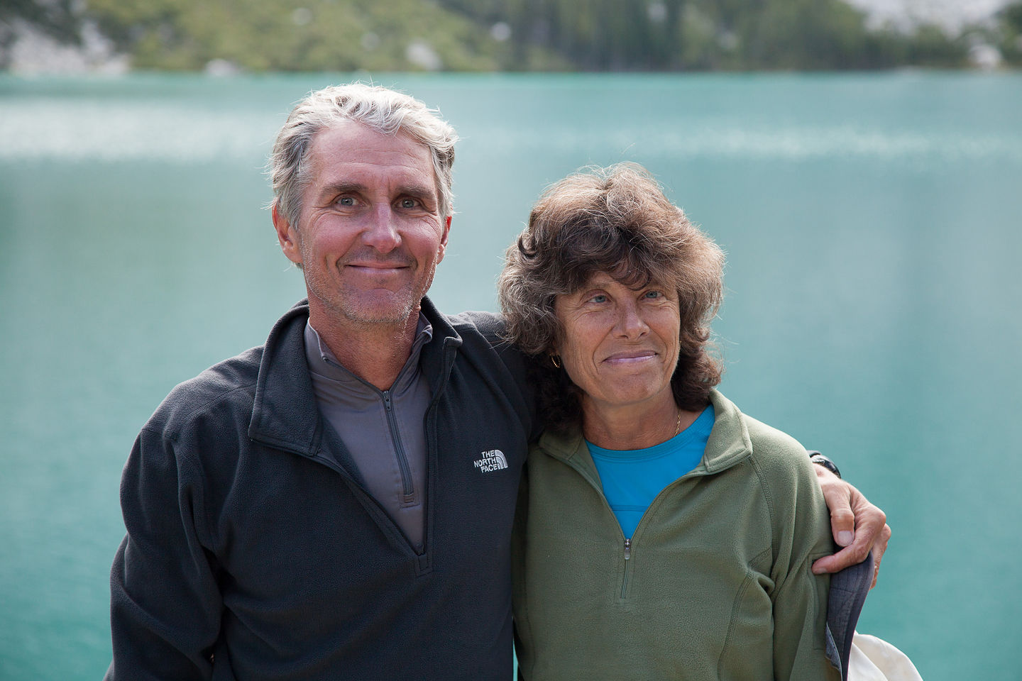 Herb and Lolo at Colchuck Lake