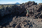 Lolo Approaching Black Crater