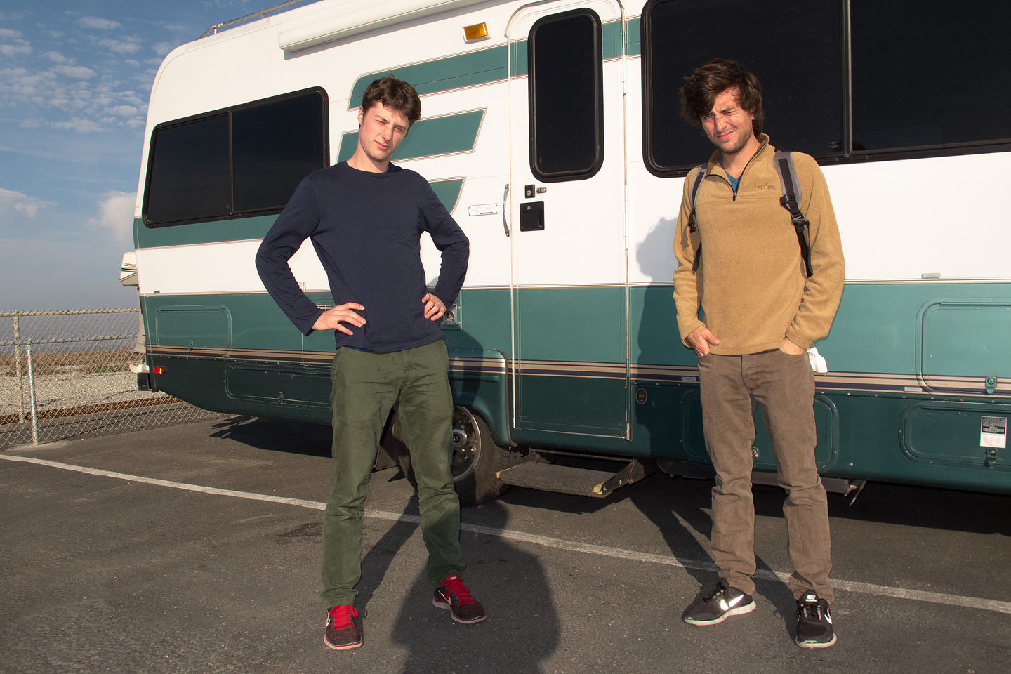 Boys at San Francisco RV Resort Boys at San Francisco RV Resort