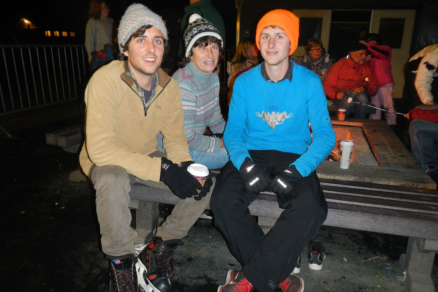 Happy Ice Skaters Happy Ice Skaters