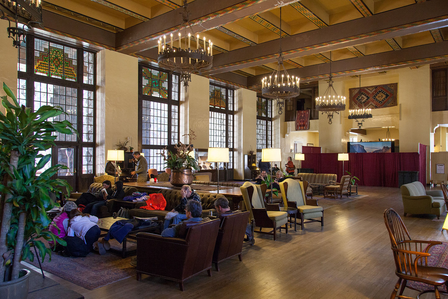 Ahwahnee Hotel Great Room Ahwahnee Hotel Great Room