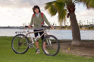 Bicycling Along Mission Bay