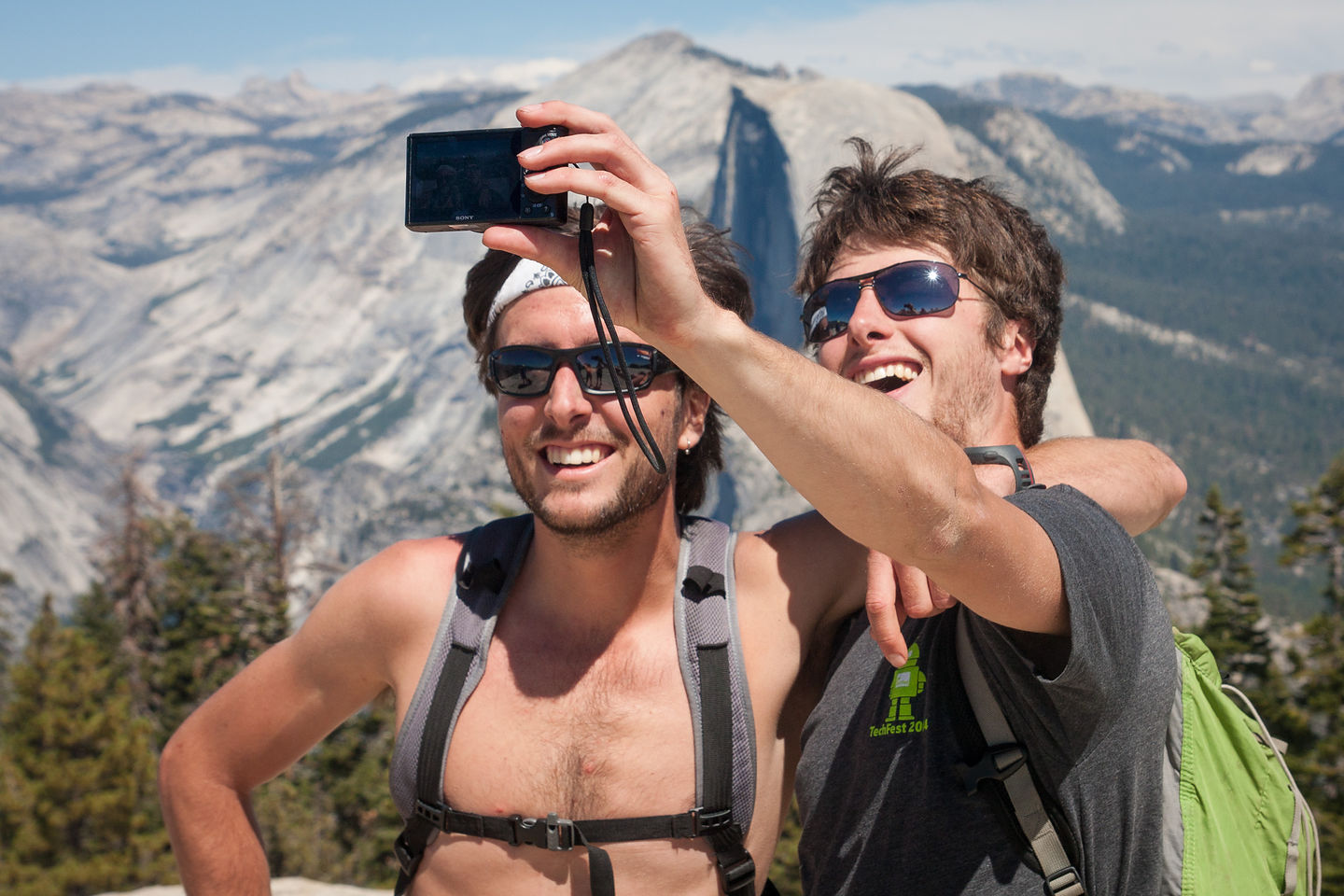 Tom's Sentinel Dome Summit Selfie Tom's Sentinel Dome Summit Selfie