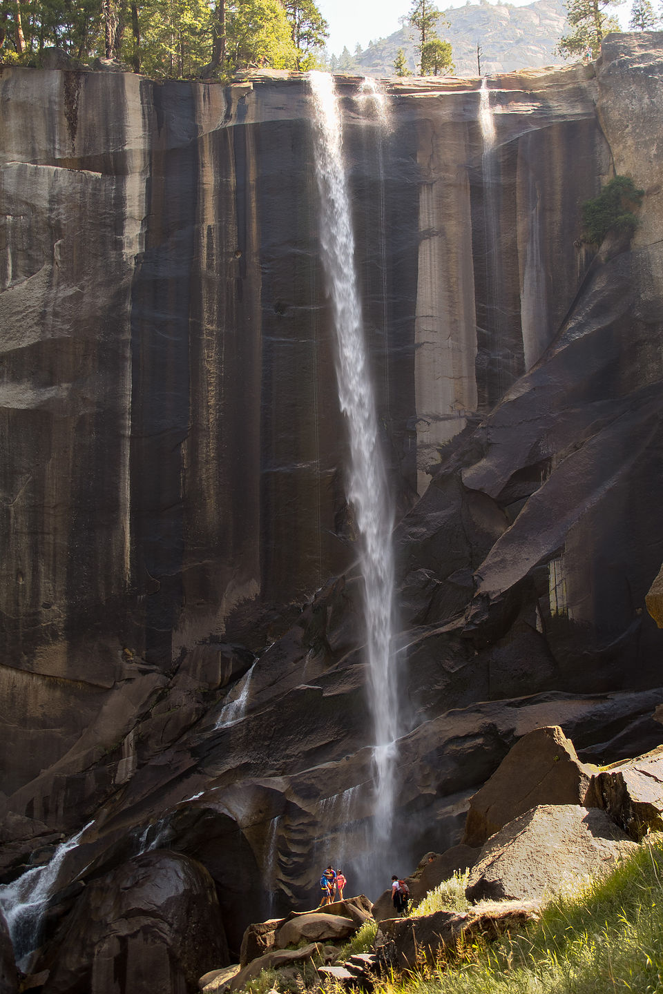 Vernal Falls in August during Drought Vernal Falls in August during Drought
