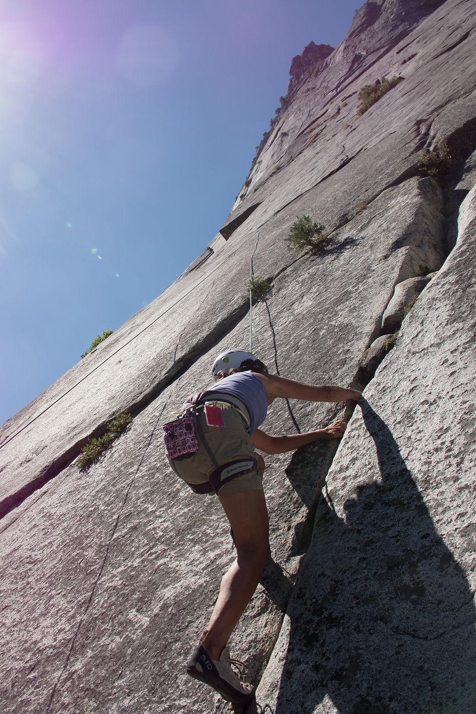 Lolo Climbing at Glacier Point Apron Lolo Climbing at Glacier Point Apron