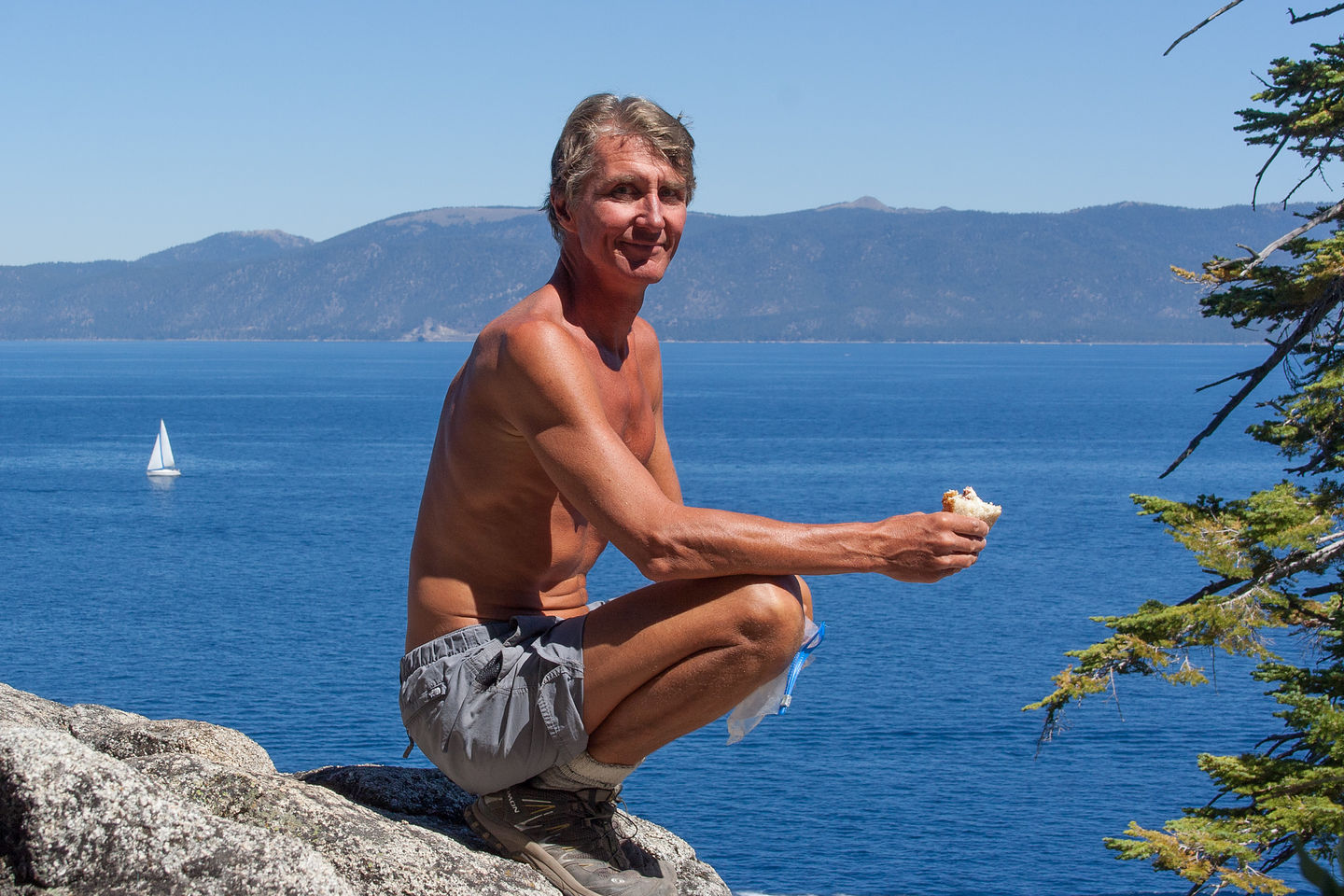 Herb Lunching on Rubicon Trail