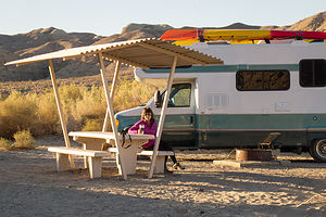 Afton Canyon Campsite