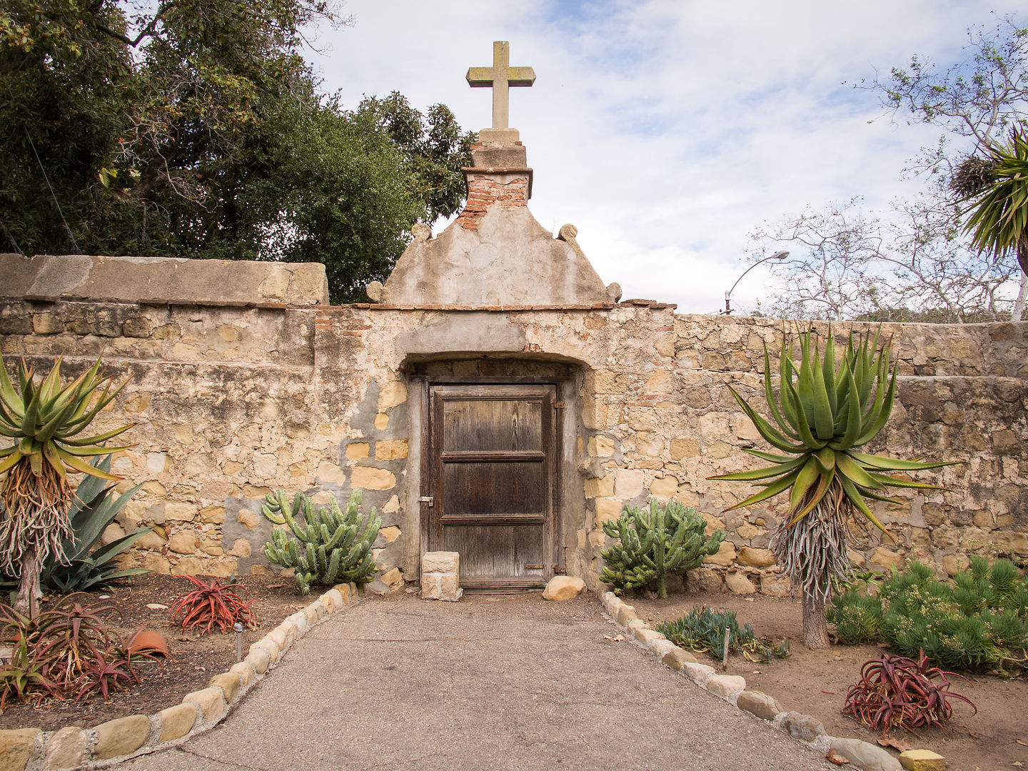 Mission Santa Barbara Garden Mission Santa Barbara Garden