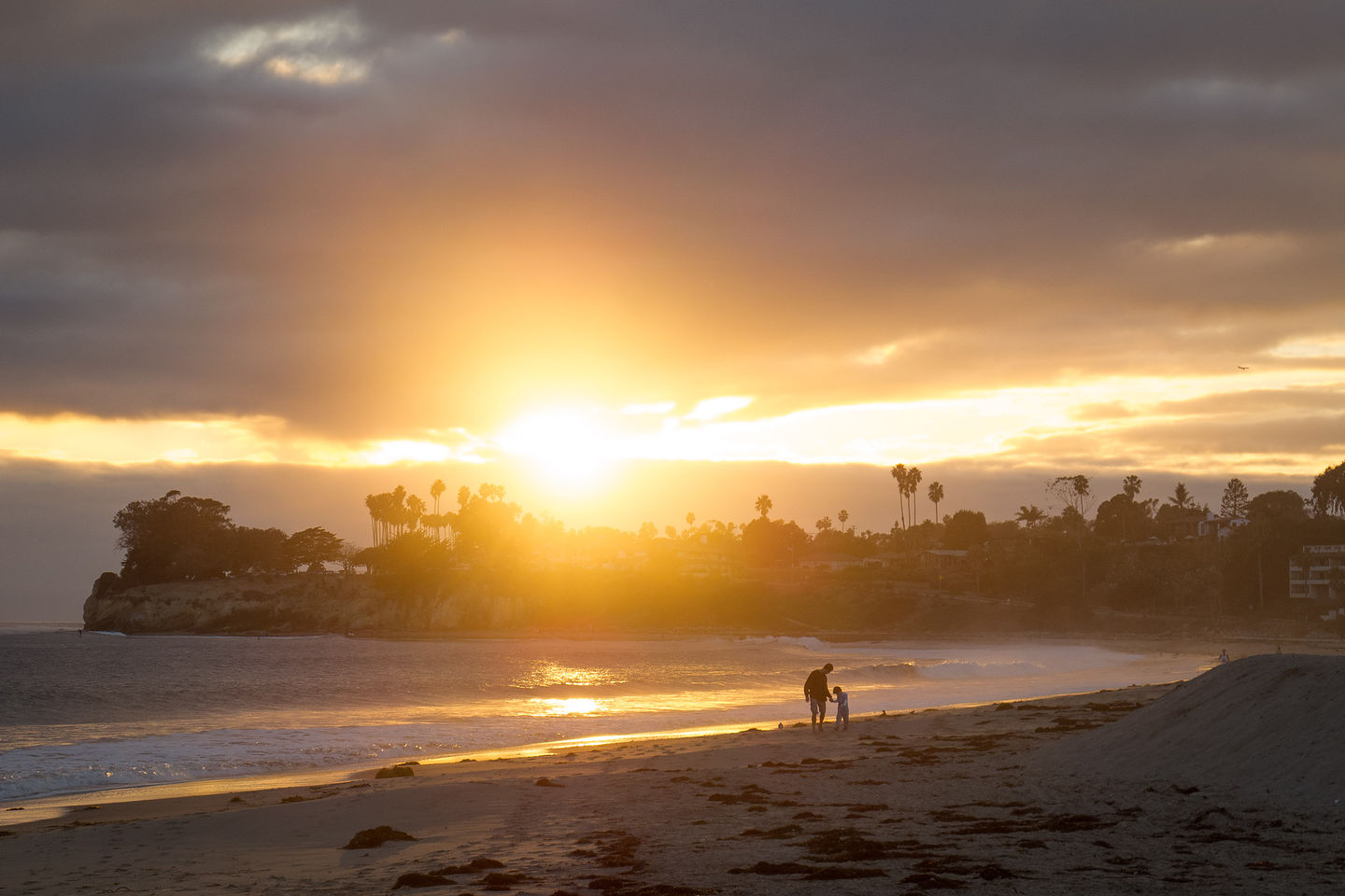 Santa Barbara Beach Sunset Santa Barbara Beach Sunset