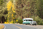 Lazy Daze and Subaru Ready to Leave Yosemite