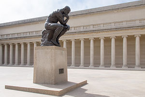 Rodin’s Thinker at Legion of Honor Museum