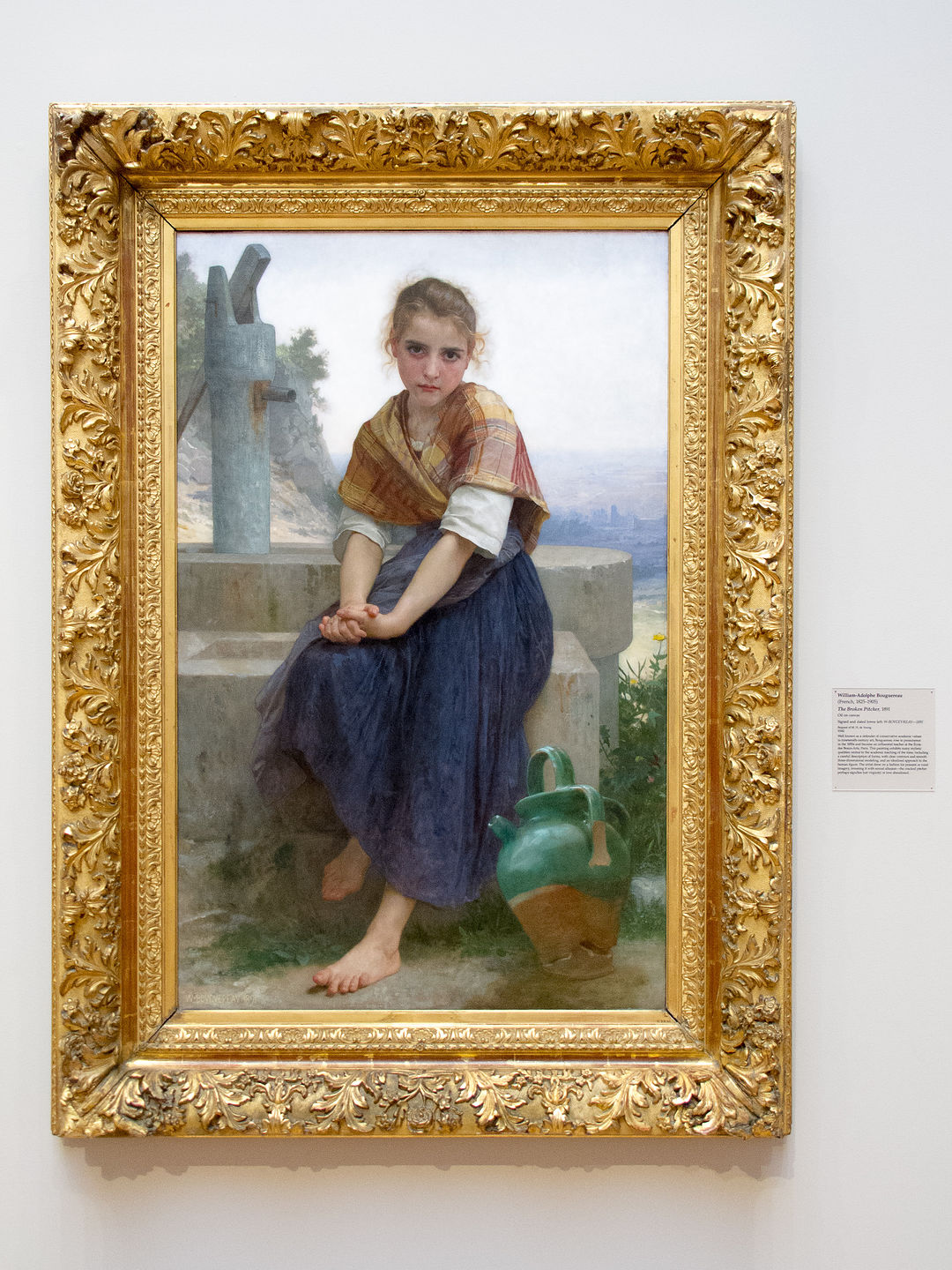 Bouguereau's The Broken Pitcher Bouguereau's The Broken Pitcher