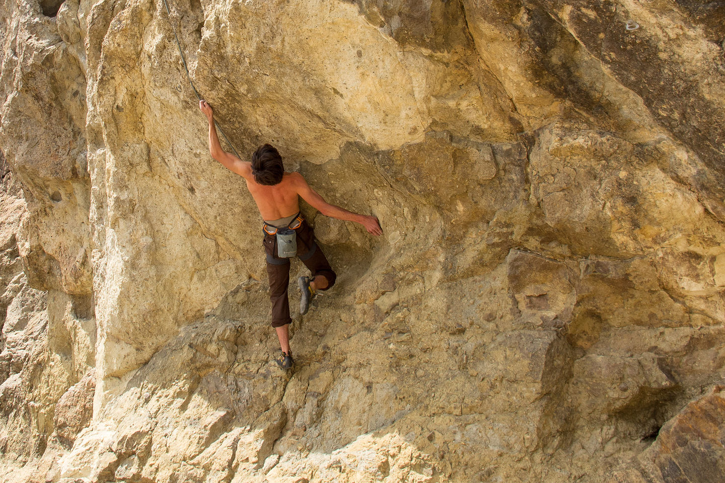 Andrew Climbing at Mount Saint Helena Andrew Climbing at Mount Saint Helena