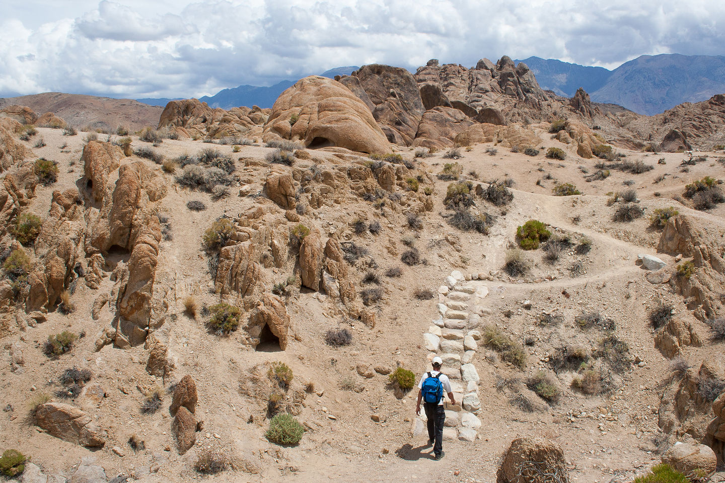 Herb Hiking the Alabama Hills Herb Hiking the Alabama Hills